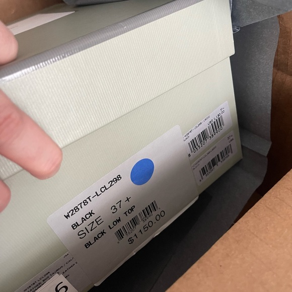 Tom Ford AUTHENTIC with tags sued leather shearling low top shoes - Picture 11 of 15